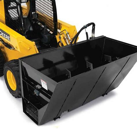 side dump skid steer bucket|side discharge skid steer bucket.